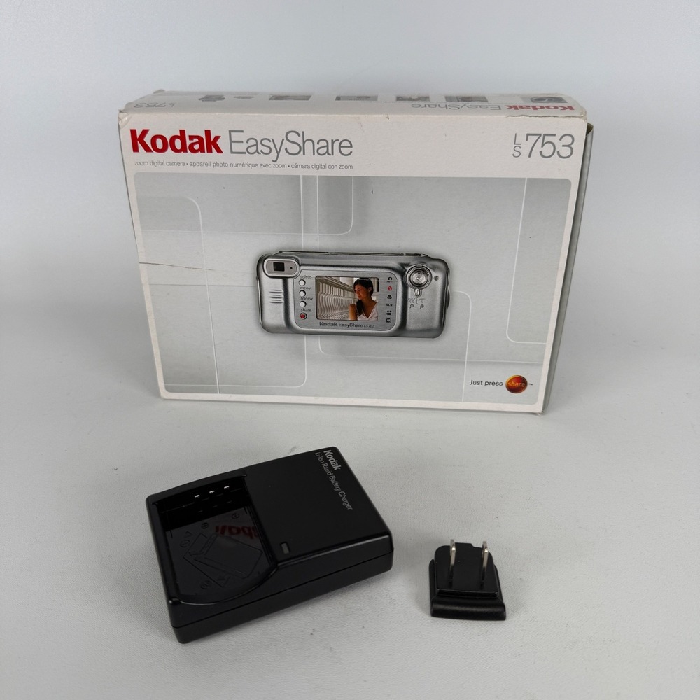 K5000 Kodak Li-Ion Rapid Battery Charger for EasyShare Series Black Kodak LS753